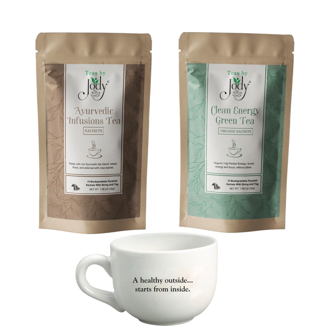 Tea Blend with White Porcelain Mug