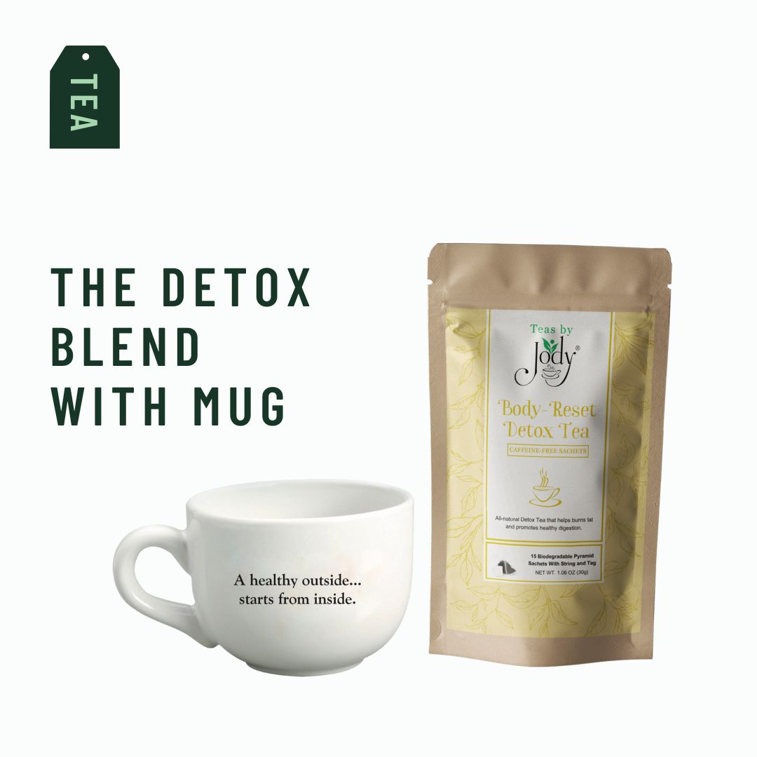 Detox Blend with White Porcelain Mug